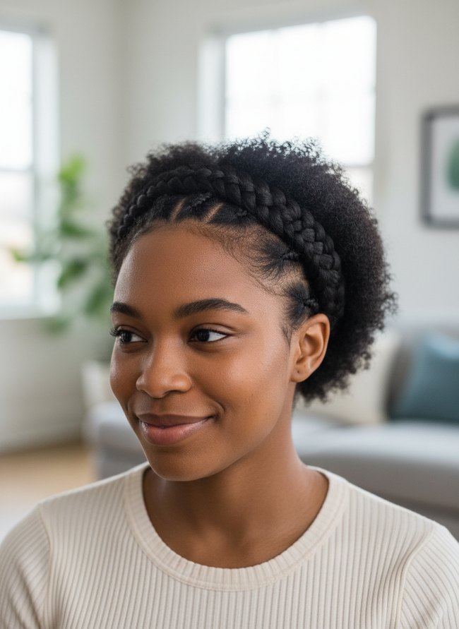 Braided Headband Style