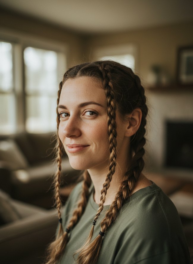 Boho Braided Tendrils