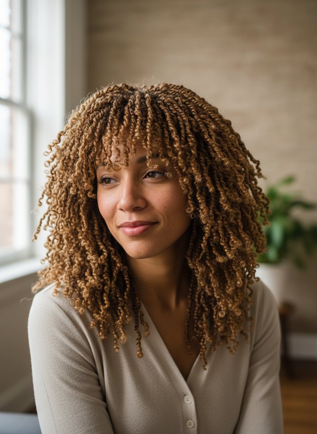 Textured Crochet Shag