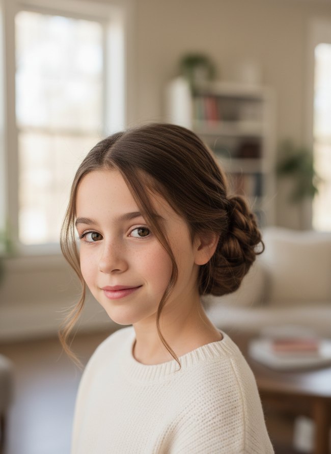 Low Twisted Bun